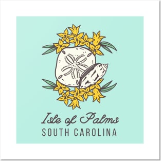 Isle of Palms South Carolina SC Tourist Souvenir Posters and Art